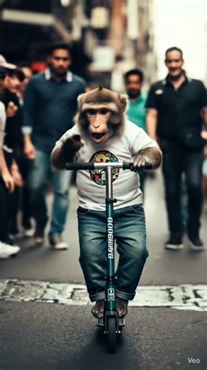 Funny Monkey Comedy Video | Human-Style Monkey 😂🐒 #shorts #monkey