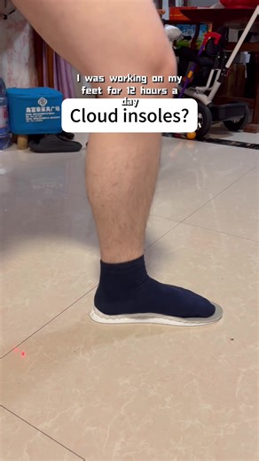 “I’ve wasted so much money on insoles before—this is the first one I actually felt a difference with. #cloudinsoles #honestreview #footcomfort #realexperience #musttry”