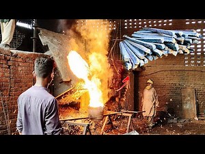 Metal Recycling Process || Amazing Metal Scrap Recycling Process