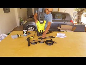 Karcher K3 Πλυστικό Μηχάνημα Ρεύματος και δοκιμή σε πλύσιμο αυτοκινήτου
