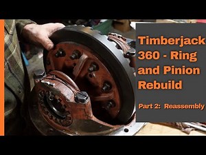 Timberjack 360 Rockwell pr75 axle rebuild