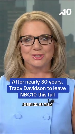 After a legendary career in news spanning nearly three decades, reporter and anchor Tracy Davidson will leave NBC10 in the fall to pursue a full-time career in public speaking. Tracy was joined by her colleagues Jacqueline London and Fred Shropshire as she made the announcement on Wednesday. Read Tracy’s full statement below: “After nearly 30 years at NBC10, I’m taking a big step into my next chapter. Later this fall, I’ll be stepping away from the anchor desk to focus full time on my public spe