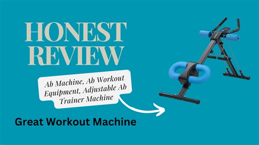 Watch MERACH Ab Machine, Ab Workout Equipment, Adjustable Trainer on Amazon Live