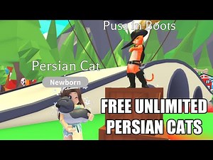How to get UNLIMITED persian cats in Adopt me! Roblox