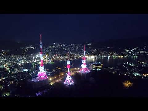 長崎の夜景㏌稲佐山