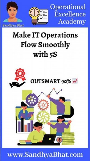 Make IT Operations Flow Smoothly with 5S
