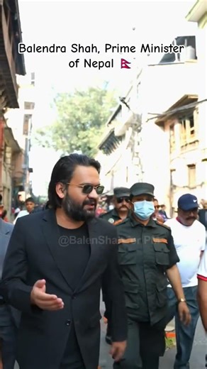 This is #BALEN SHAH, The Hon. Prime Minister of Nepal @BalenShah