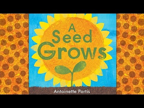 A Seed Grows by Antoinette Portis picture book read aloud