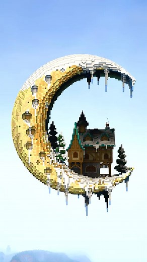 What happens if you take a big sphere of stone out of the ground? #Minecraft #minecraftbuild #minecraftbuilds | Louisdepoui