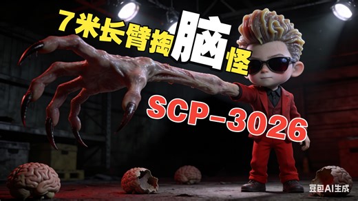 SCP-3026这小孩胳膊能拉 7 米长，专掏路人脑子当 “玩具”！