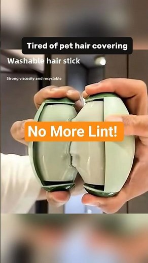 Washable Lint Roller That Actually Works! #homeessentials #cleaninghacks