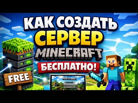 Как создать сервер Minecraft бесплатно — быстрый и простой способ
