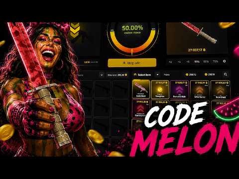 ITS THE BEST CODE ON UPGRADING SKINS!(UPGRADER.PRO) PROMOCODE : MELON