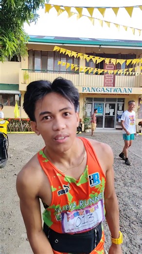 Fun Run First Placer at Dolores National High School Alumni | Adam Abella Vlogs
