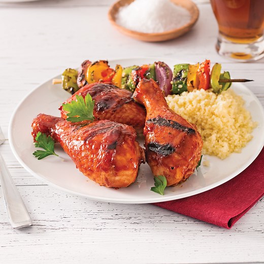 Pilons de poulet style côtes levées