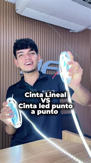 CINTA LED LINEAL VS CINTA PUNTO A PUNTO 🤔🤩🌟 LAS DOS CINTAS LED SON MUY ÚTILES YA DEPENDE PARA QUE PROYECTO LAS NECESITES❗️🤩✅ #iluminacionled #led #lucesled #iluminación #luces