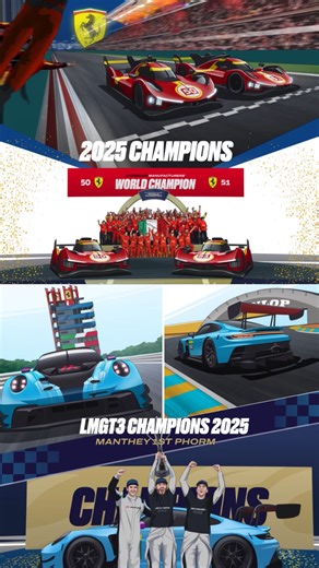 FIA World Endurance Championship on Instagram: "The story of our 2025 season 🍿🏁 Mega racing, epic tracks, and multiple race winners 💪 Now to put our full focus on this year and who will become Champions in 2026. #WEC"