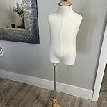 Kid Dress Form Mannequin with Wood Stand for Clothes Window Display (L(6-8 Years))