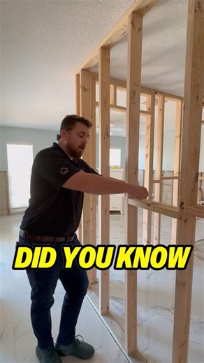 Blocking = rock-solid walls.  Brad’s on-site in Clearwater showing why blocking is important. #TampaBay #generalcontractor #behindthescenes #constructionlife | Built by Home Love | Facebook