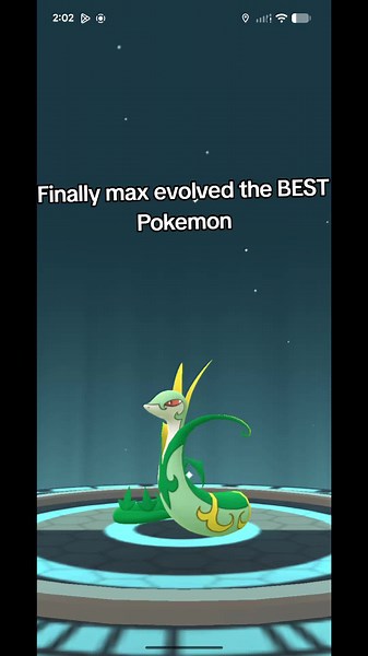 Snivy is the best #pokemon #pokemongo #w #evolution
