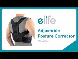 How To Wear elife® Adjustable Posture Corrector