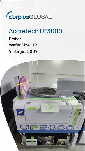 ATE-Prober Equipment - TEL P-12XLn+, TEL P-12XL, Accretech UF3000, Accretech UF3000EX, UF200A