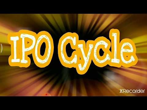 IPO CYCLE class 2 part 1