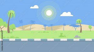 Flat Cartoon Background Footage. This 90 Flat Cartoon Background motion graphic is a Background project for download to cartoon and kids animations.