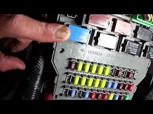 2004 honda accord slow start and efi relay problem (part 2)