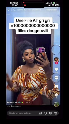 Vidéos de Pretty woman ✨❤️ (@pretty___hindatie225) avec son original - La fille caviar 💸