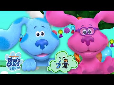 Blue Plays Magenta’s Clues & Celebrates Thank You Day! 🐾 w/ Josh & Miranda! | Blue’s Clues & You!