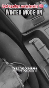 Winter Mode Activated ❄️ When the weather freezes but your thumb doesn’t have to suffer. No more pressing the handbrake button with numb fingers — this simple setup keeps it comfortable, practical, and winter-ready. Cold outside, smart thinking inside the car. #WinterModeOn #AutomotiveLife #SmartJugaad #CarHacks #fyp | the car doctor automotive tech