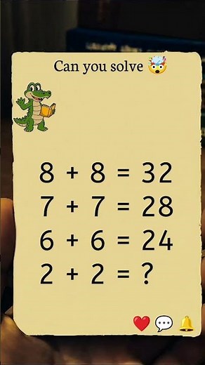 MATH QUIZ #24 - (FIND NEXT NUMBER