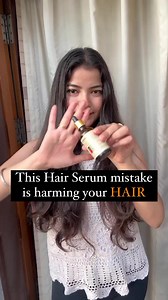 Do You Also Apply Your Hair Serum Right After a shower? 🚫Then you’ll have to read this ✅Just because it is advised to wash your hair before serum application ✅🚫 doesn’t mean that you have to apply the serum immediately after washing your hair. ✅ After a shower, use a towel to remove the excess water from your strands let them air dry for a couple of minutes. ✅Then gently apply the serum on your hair so that it spreads all over the hair easily.Was this helpful? If yes, then tell us your hair ty