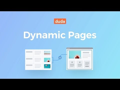 Introducing Dynamic Pages From Duda