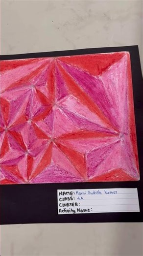 Moroccan tile symmetry drawing | School project #moroccan #drawing #art #schoolproject