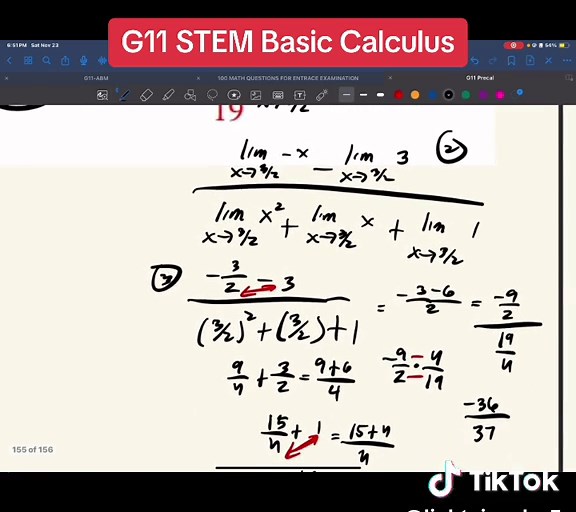 G11 STEM Basic Calculus #basiccalculus #limits #g11 #stem #abm #shs