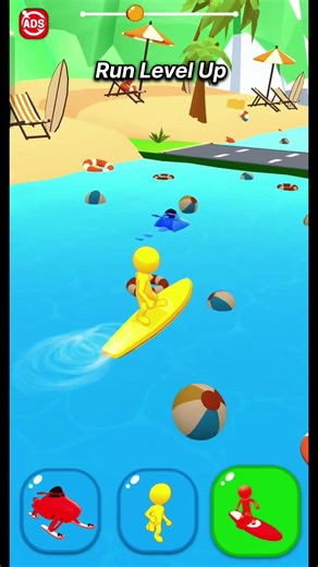 Shape shifting🔥Lv:-1015 Funny Race Gameplay 3D Running Game Short Video