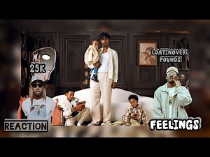 Emtee - Feelings (ft 25K, Loatinover Pounds) | Official Audio | Reaction | Ft Pitori Kings