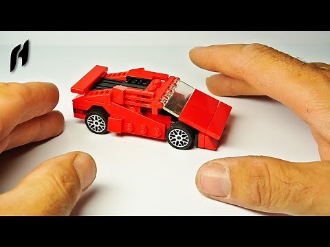 How to Build a Small Lego Lamborghini (MOC)