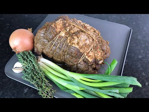 HOW TO PREPARE BEEF FOR A POT ROAST ( MARINATE)