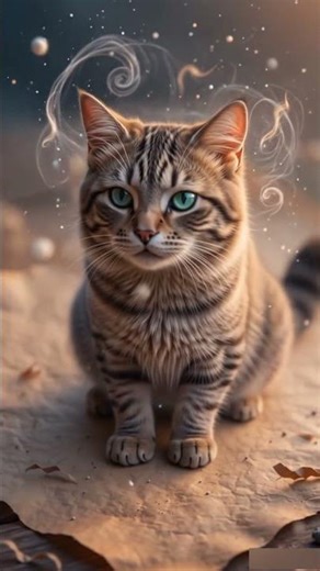 🐱✨ **Do Rabisco à Vida: O Gato que Ganhou Alma!