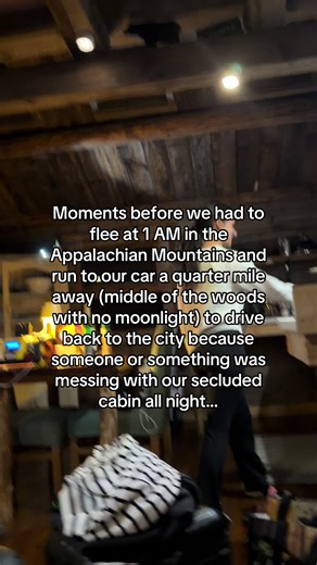 We were in disbelief the whole way home… #skinwalkers #appalachia #appalachian #mystery #mountains