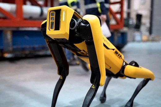 Meet Spot, the quadruped robot