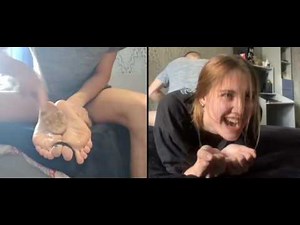 Foot Tickle Challenge Face Down – Cute Blonde Girl: 2º Preview
