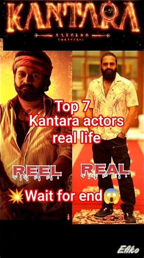 💪 Powerful Actors of Kantara Movie#viral #trending #short