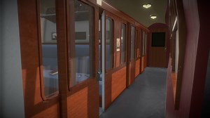 Hogwarts Express - Train Cabin (Harry Potter) - 3D model by Tha (@thatianevieiravivian)