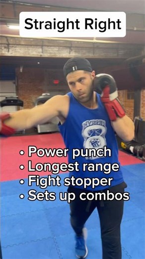 The straight right changes fights