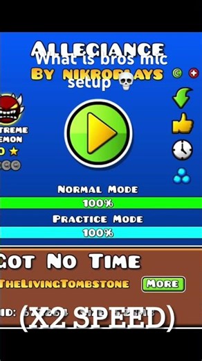 Most delayed reaction in gd? #gd #geometrydash
