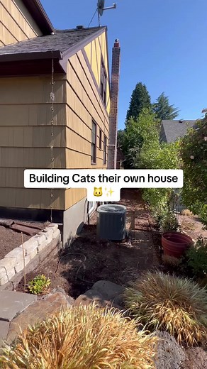 Watch this unique Catio design coming to life! 🐱 Stay tuned, because Part 2 is about to take it to the next level! 😺✨ . . #catioenclosure #catioideas #catios
